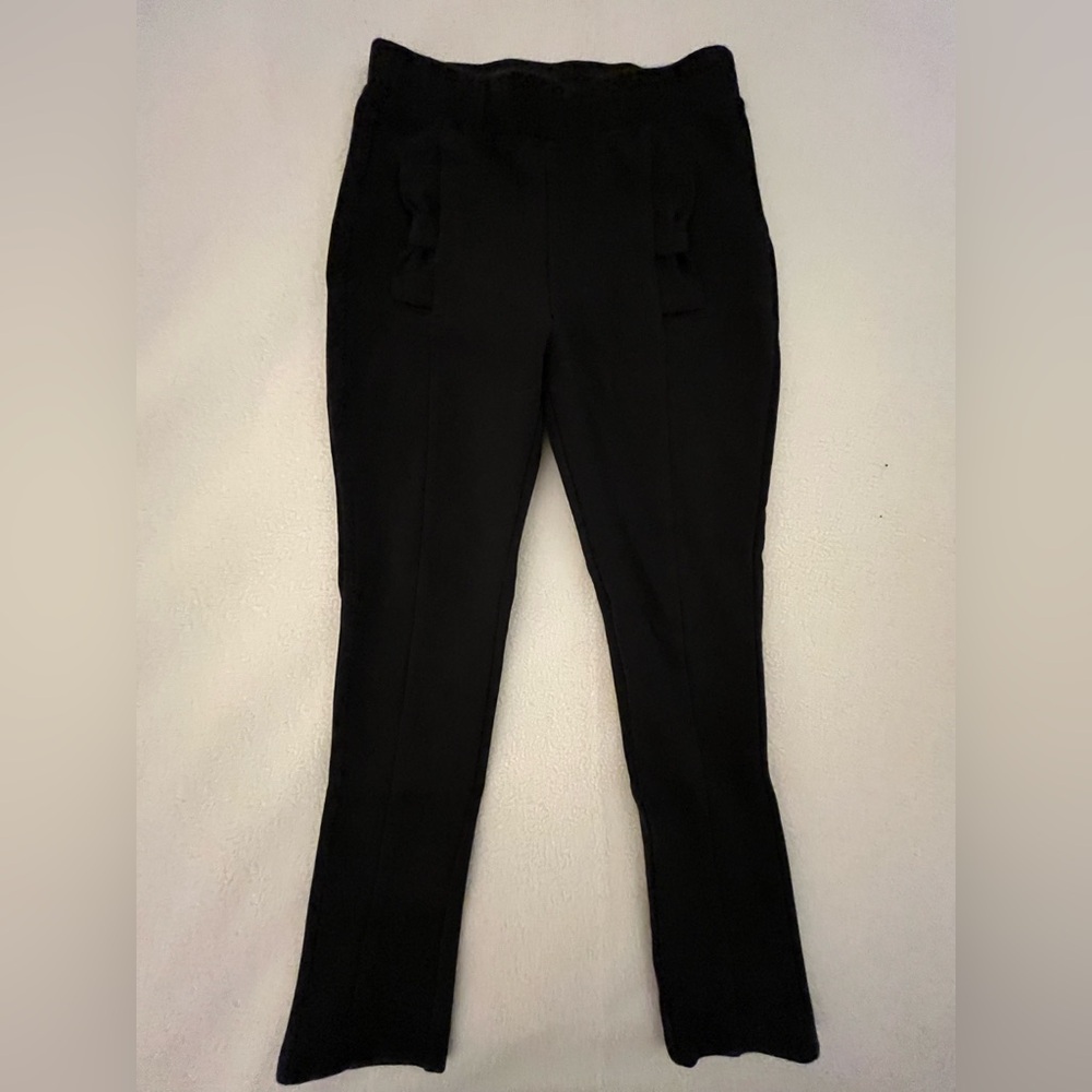 Gymboree Black Bow Ponte Pants